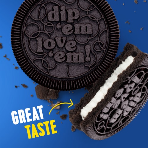 Kroger® Kaleidos Original Chocolate Sandwich Cookies, 14.3 oz