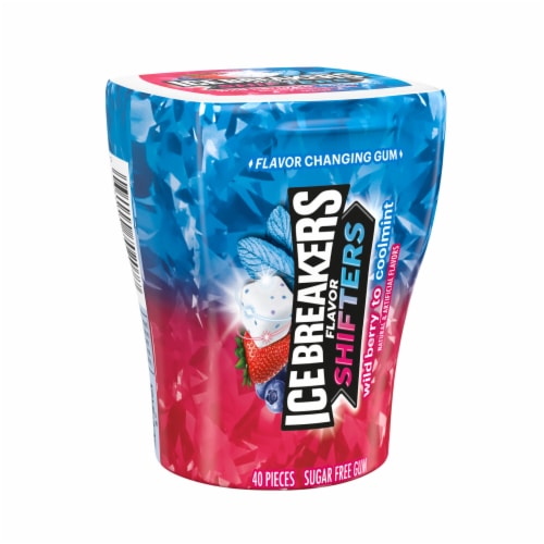 ICE BREAKERS Flavor Shifters Wild Berry to Coolmint Flavored Sugar