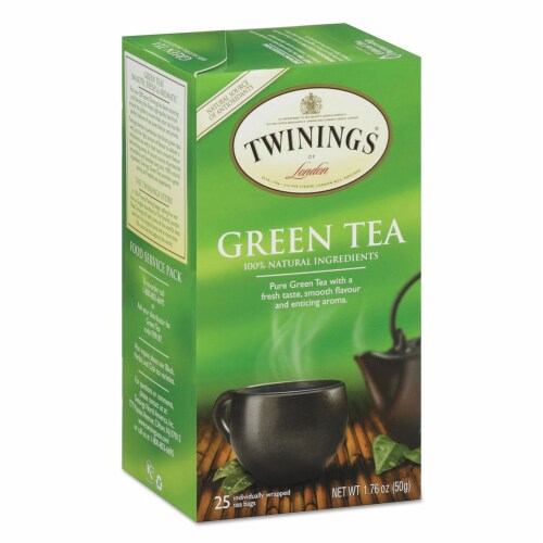 Twinings Green Tea 25 Tea Bags - 1.76 oz (50 g), 1 - Smith's Food