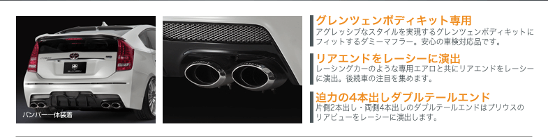 Silk Blaze【シルクブレイズ】- GLANZENシリーズ -プリウス30 ボディ