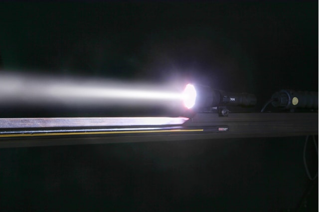 槍型スタンガン プラズマ-Xスピア 杉材 ダークブラウン仕上げ トゲ無し