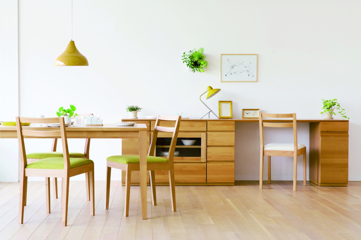 ユニット家具「ASTER SERIES アスターシリーズ」天然木無垢材や突板を