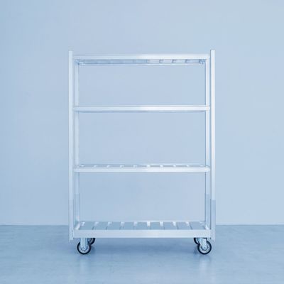 軽さと堅牢性をそなえたアルミ製棚台車「KALTANA カルタナ」｜岩谷