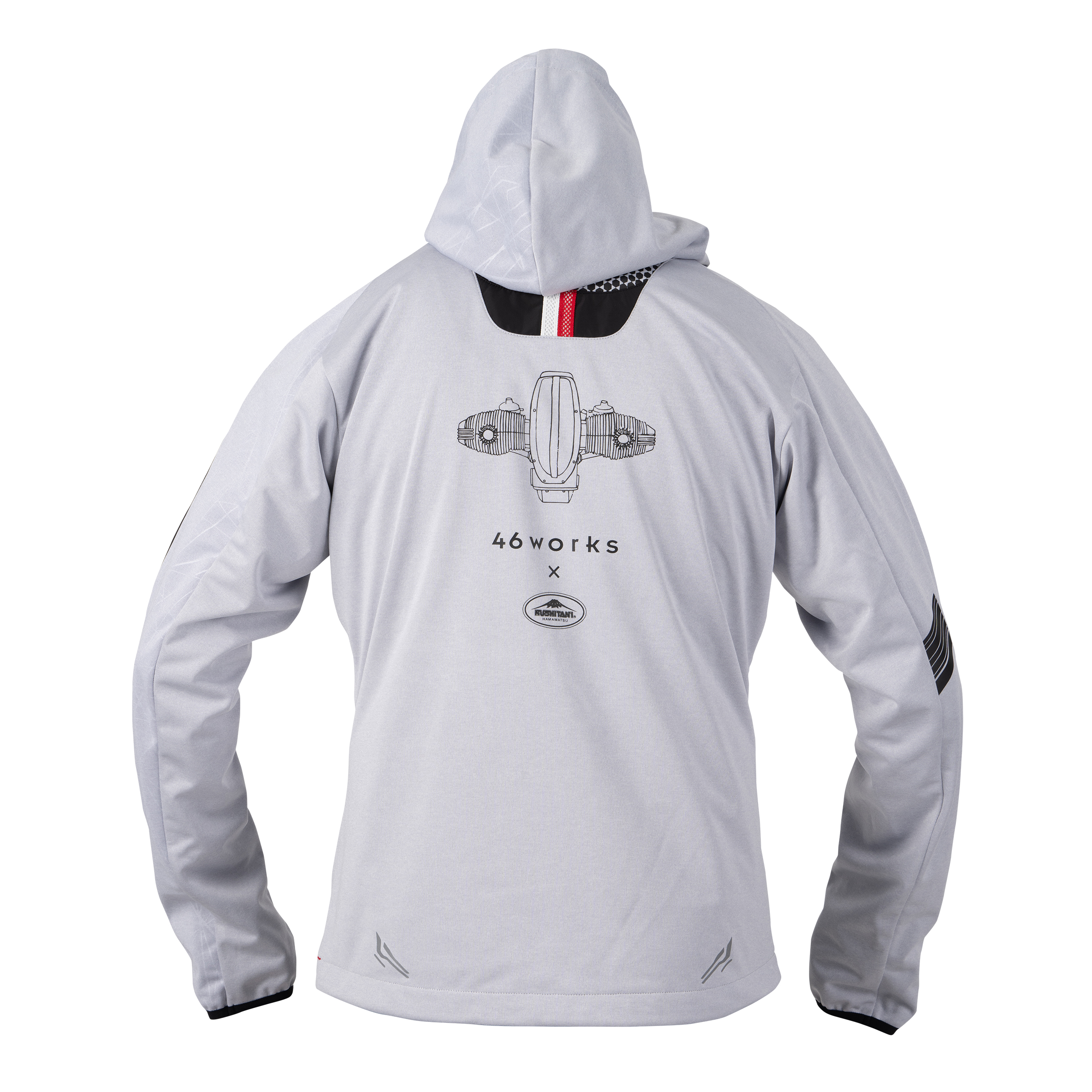 P-1326W 46worksミッドパーカー バイク用品のクシタニ｜KUSHITANI JAPAN