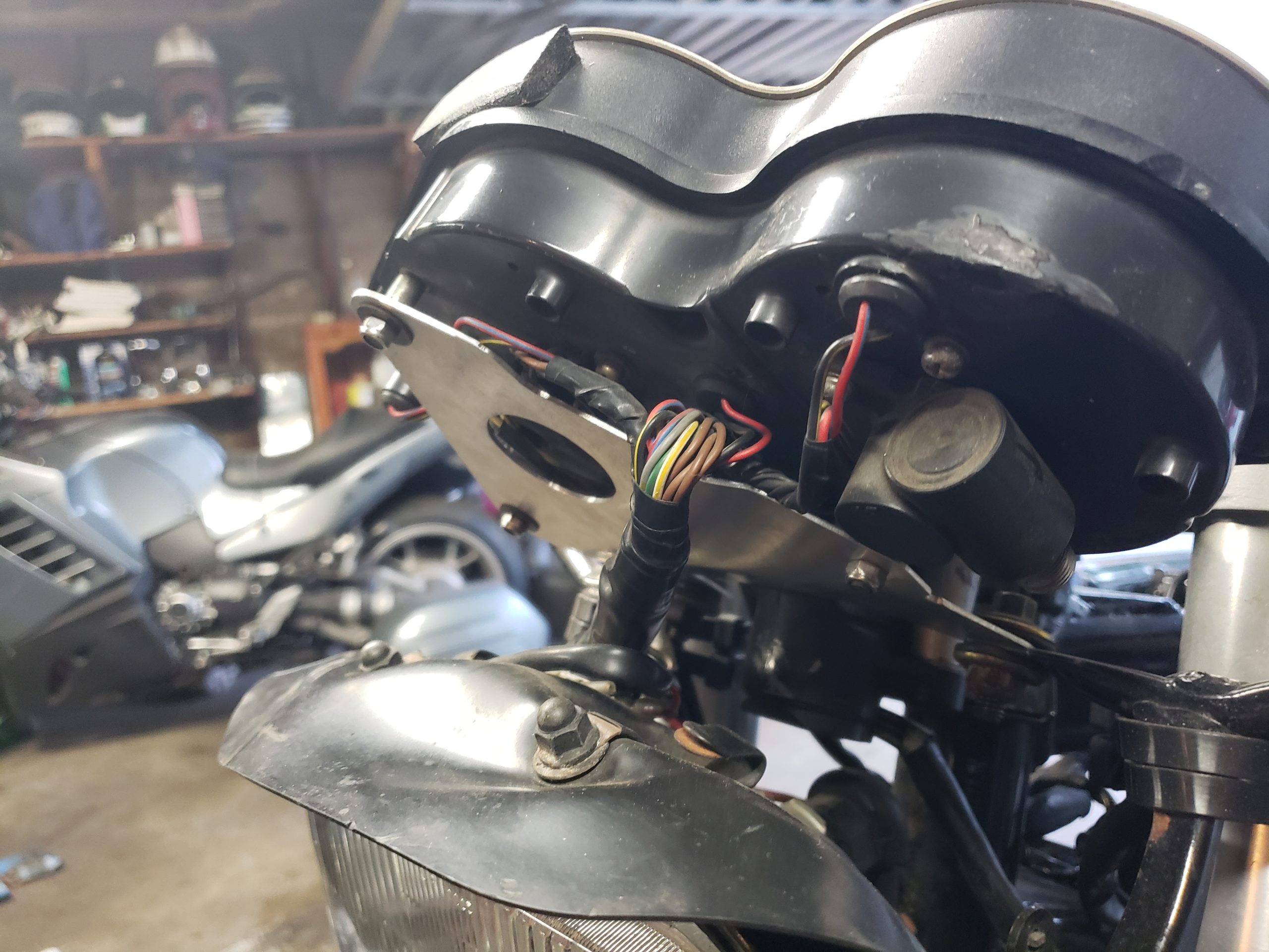 ZX9R Instrument Cluster Mount for ZRX1100-ZRX1200R-ZRX1200S