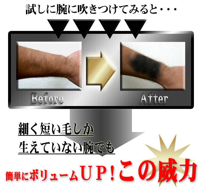 ワンタッチグローEX+4 200g」男性も女性も使えます♪あっという間の