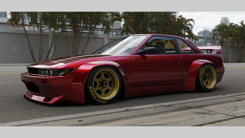 PANDEM – NISSAN SILVIA S13(Ver.4)* | 橋本コーポレーション