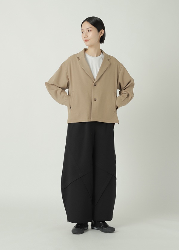 ZUCCa / S ウーリーストレッチツイル / パンツ(M black(26)): SALE| A