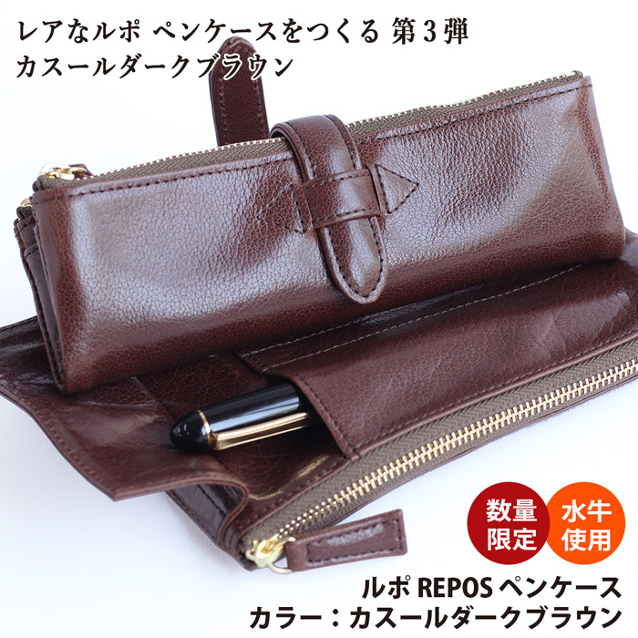 プロジェクト】レアなルポ REPOS ペンケースをつくる | システム手帳