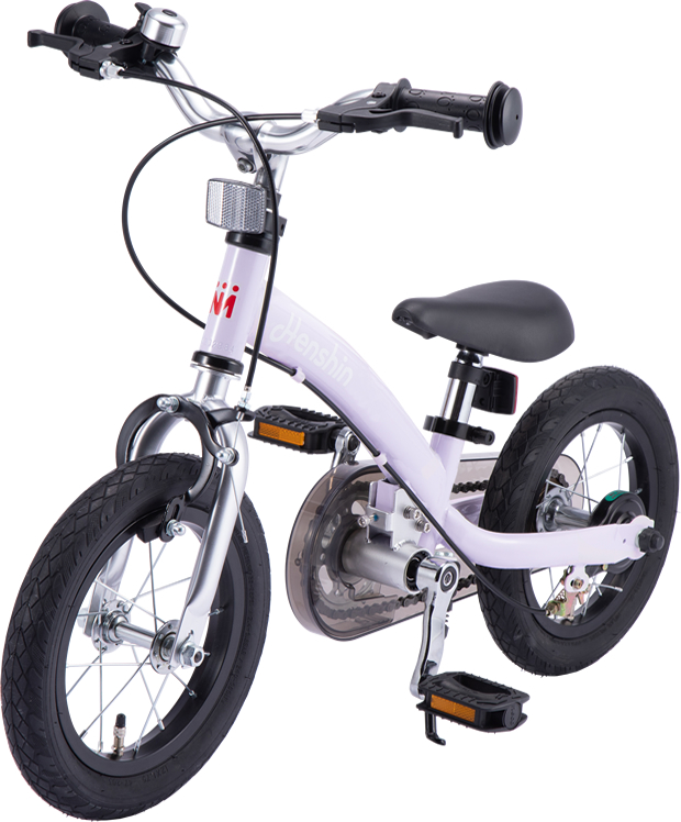 ❖【良品】 へんしんバイク子供自転車バランスバイク/新品ペダル交換済