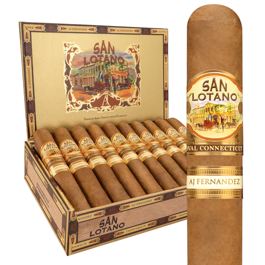 San Lotano Oval Connecticut by AJ Fernandez Cigars | Holt's Cigar Co.