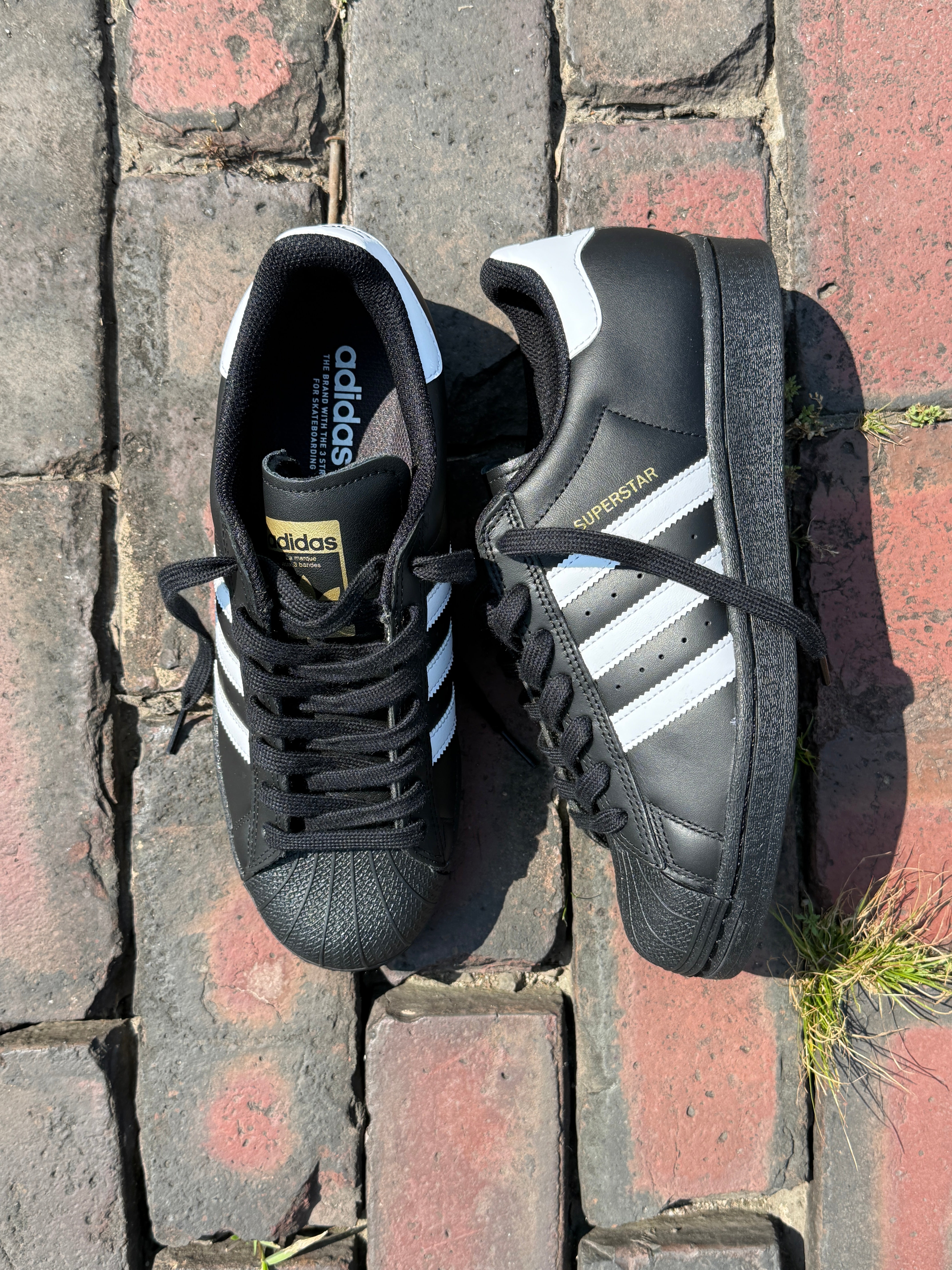 Superstar ADV (Black/Black) – Home Skateshop