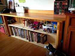 お客様からのお便り 6 パイン無垢の本棚・収納棚なら本棚屋