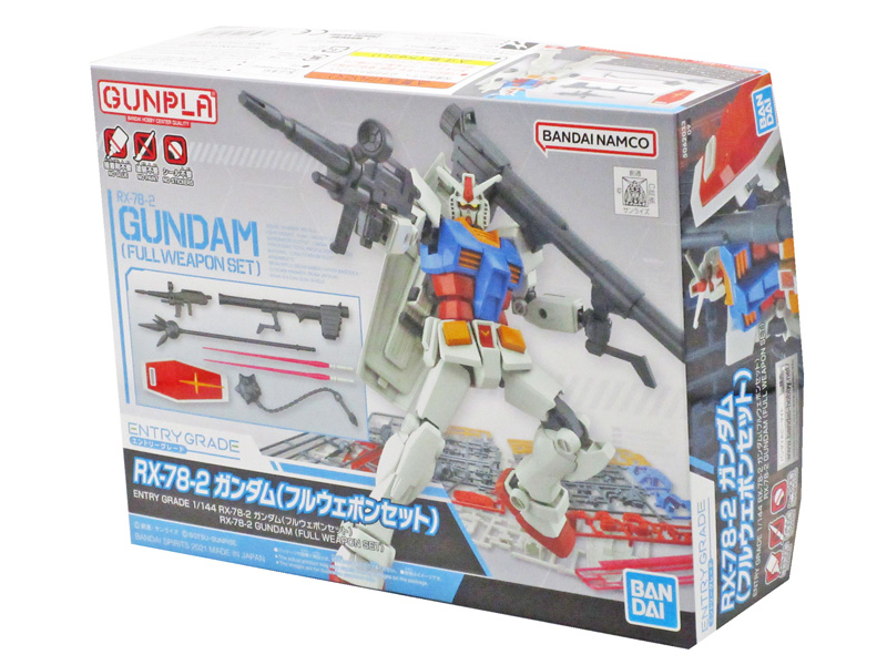 ENTRY GRADE 1/144 RX-78-2 ガンダム(フルウェポンセット)|【堀商店