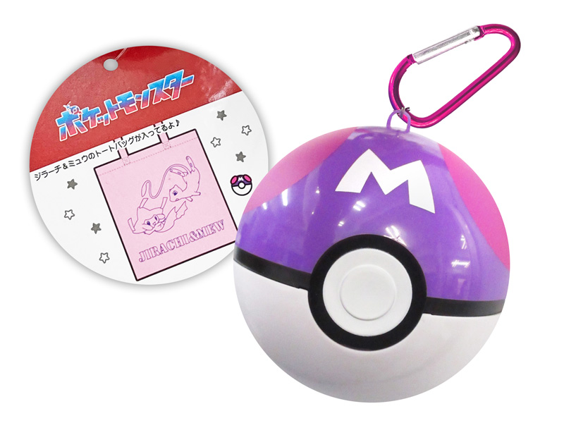 キャラ雑貨 トートバッグINマスターボール5：ジラーチ＆ミュウ|【堀