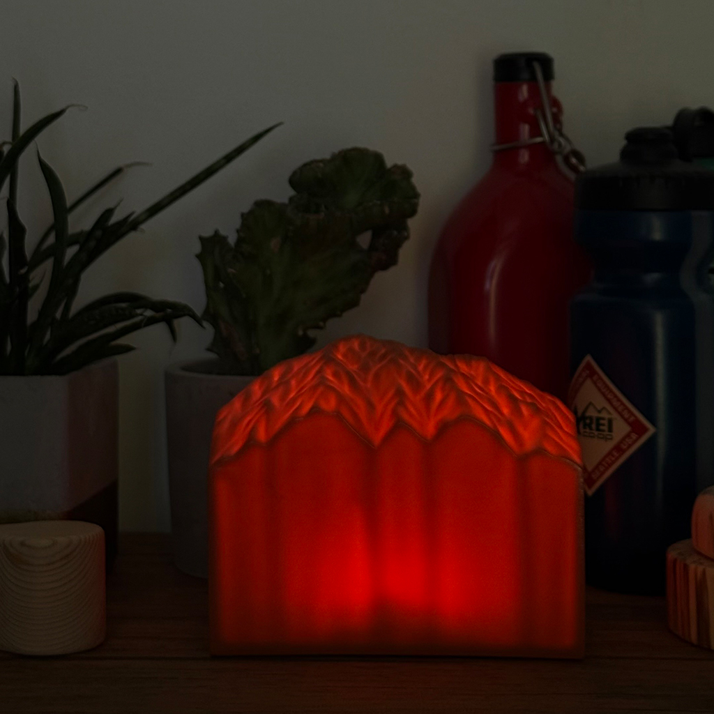 ikkaku mosaic. イッカクモザイク Unknown Mountain Collection Burnt