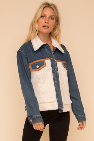 Sheepish Denim Jacket – Hazey Harlow