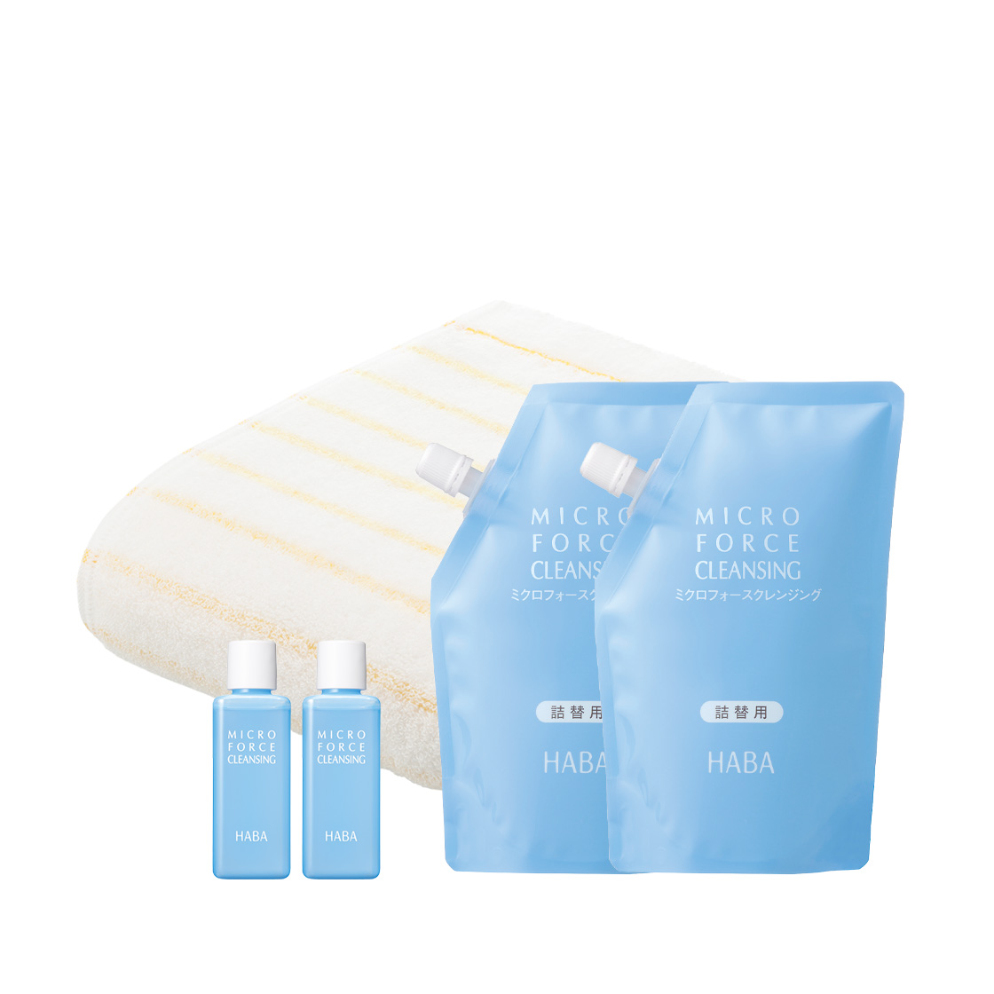 ミクロフォースクレンジング サービスセット | 無添加主義 ハーバーの