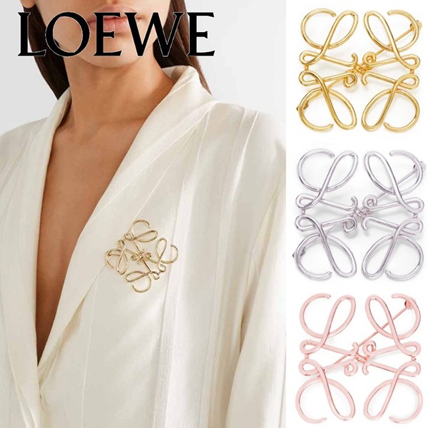 ロエベ ブローチ 偽物◇アナグラム Anagram 3色 111.27.027◇大人気