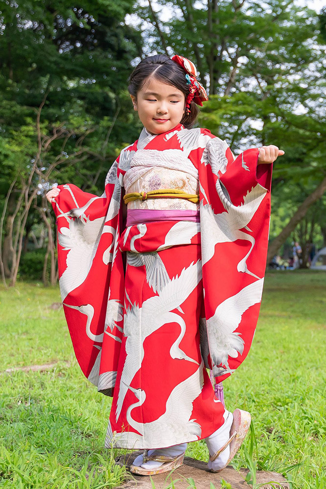 アンティーク 女の子 子供着物 昭和レトロ 大正ロマン 着物 NO3