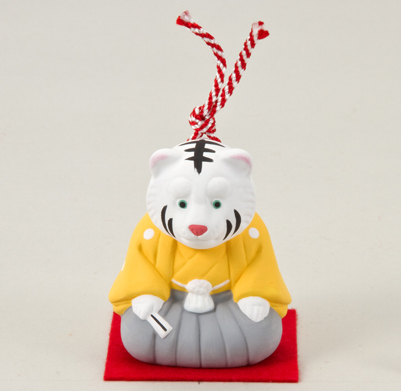 福寄席鈴«博多人形 壬寅（みずのえ とら）の干支置物|博多人形のごとう