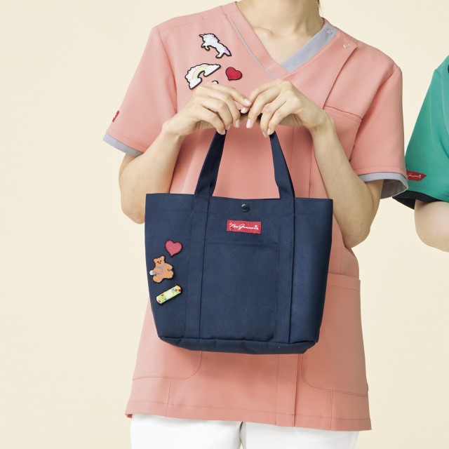 MG-0004 ミセス・グロスマン チトセ トートバッグ 内ポケット付 ボトル