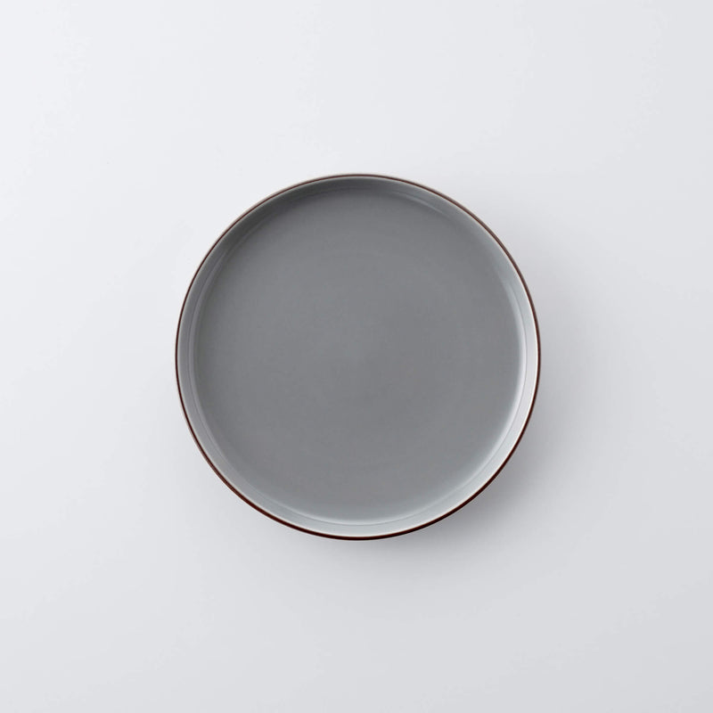 DAYS 18cmプレート ストーングレイマット | 白山陶器直営オンラインストア
