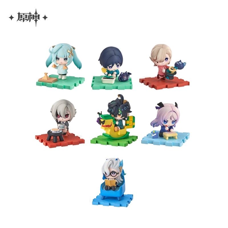 原神 414pt】原神 童夢奇珍 ミニフィギュア 6点セット【予約7月中旬