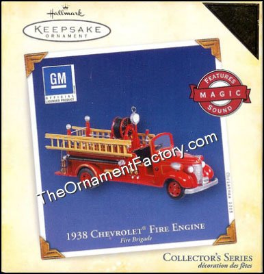 Fire Brigade | Fire Truck Hallmark Ornaments at The Ornament Factory