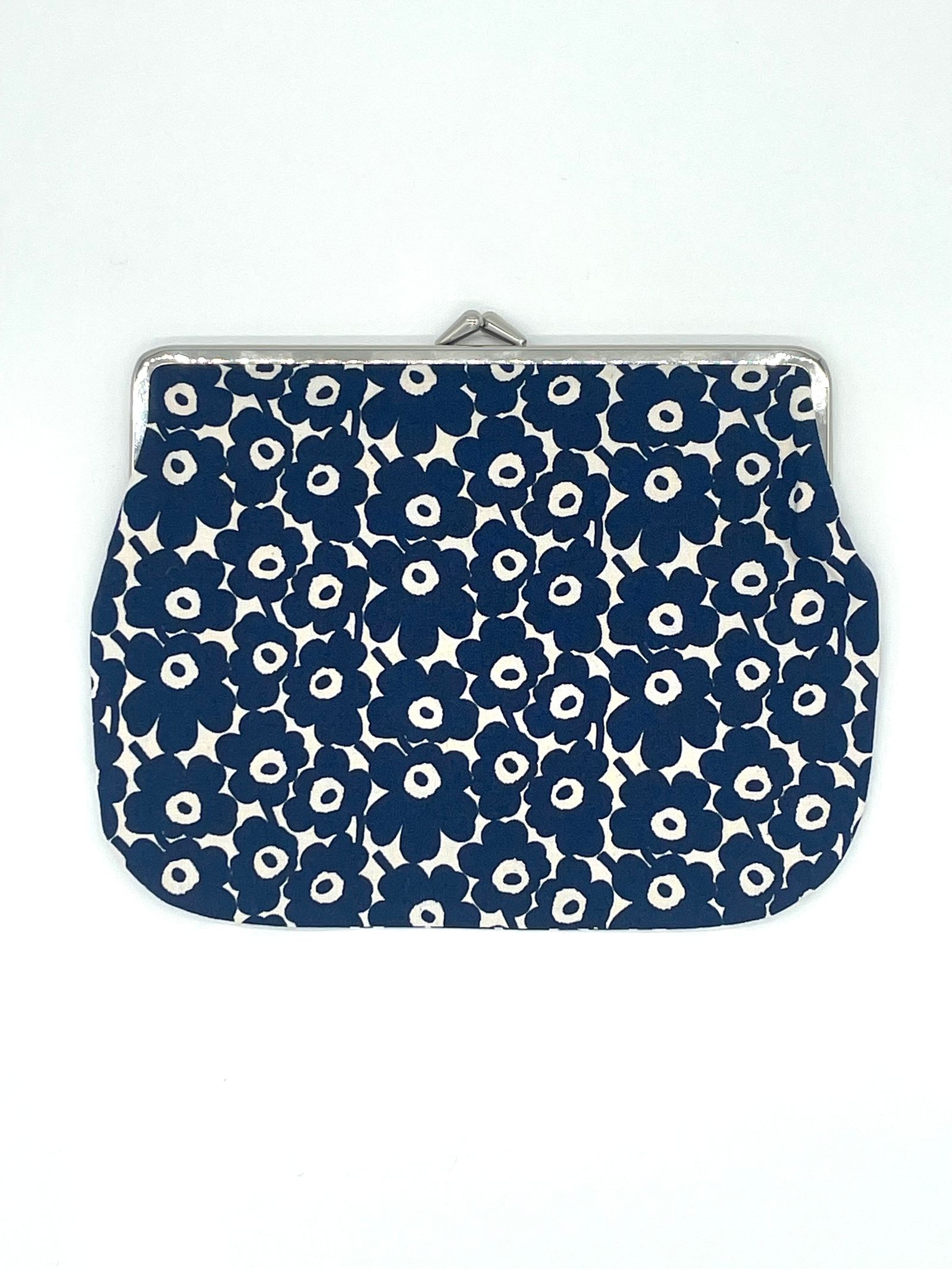 Marimekko - Puolikas Kukkaro Pikkuinen Unikko/がま口ポーチ