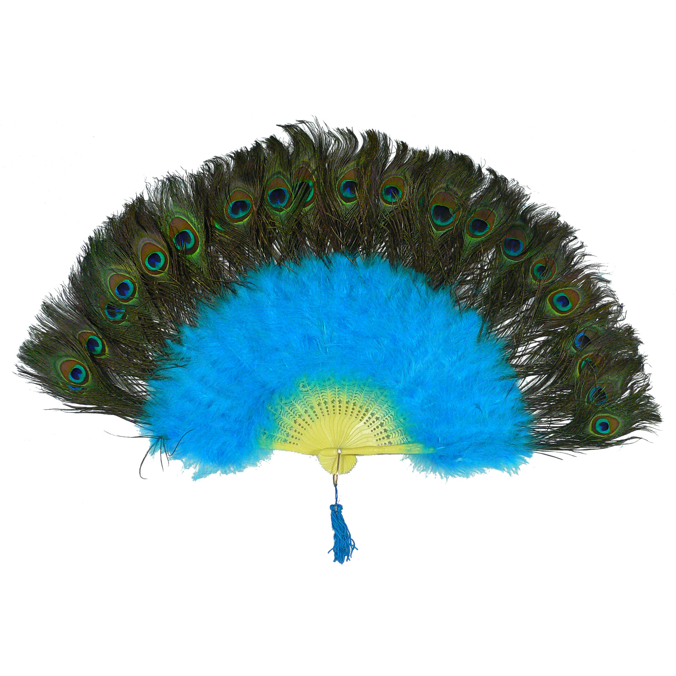 孔雀扇子（クジャクセンス） ブルー [SENS0006BLUE] - 5,400円 : 中華