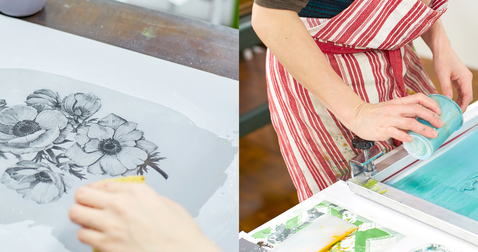 シルクスクリーン・リトグラフコース｜版画LABO・EBIS（東京 恵比寿駅