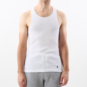 クラシックフィット タンクトップ ホワイト | ポロ ラルフ ローレン