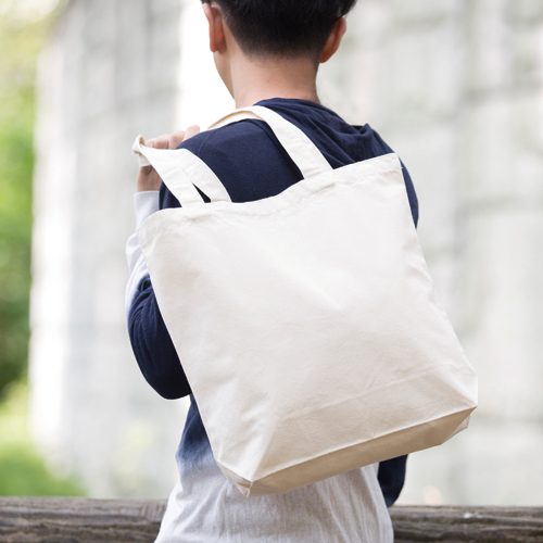 オリジナル ライトキャンバスタウントートバッグ(L)ナチュラル【最安値