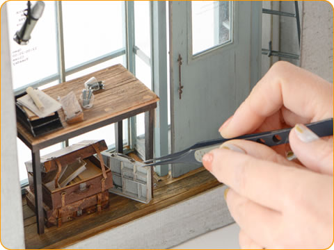 ミニチュアクリエイター資格が取れるミニチュアクラフト講座｜ハッピー