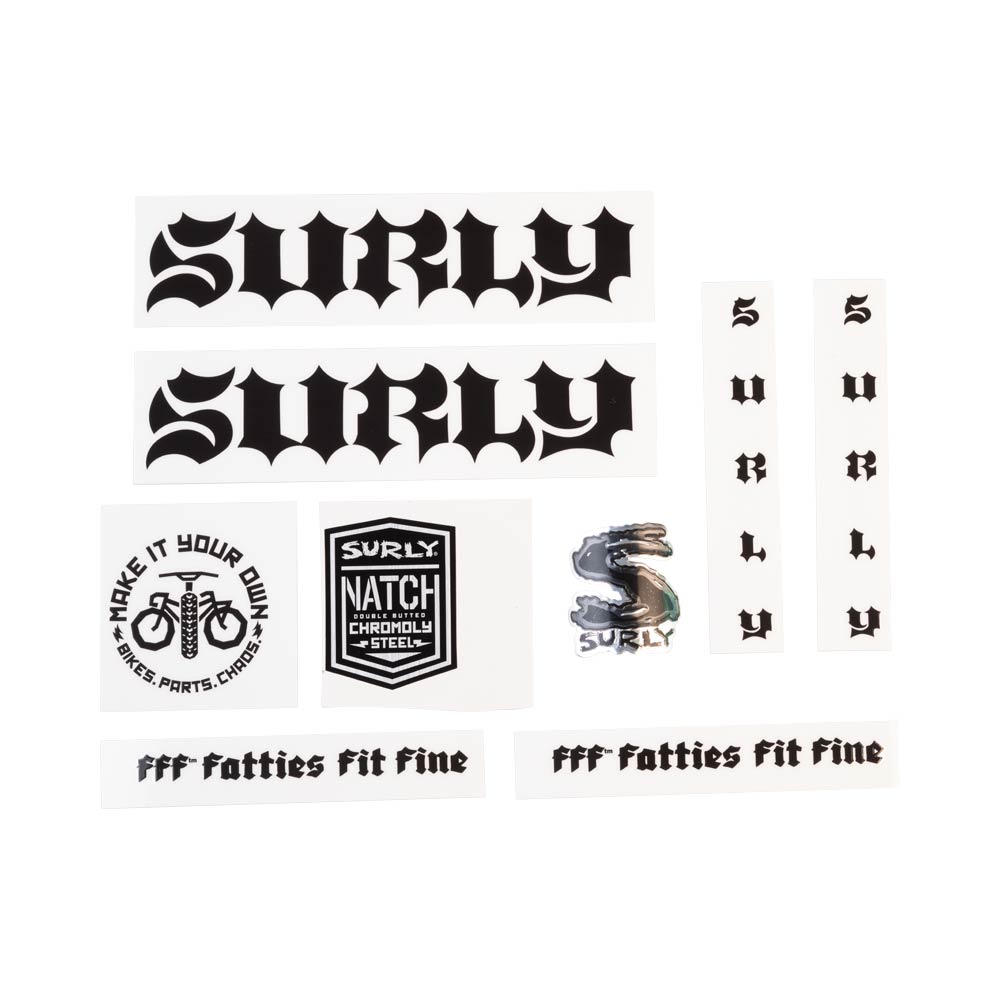 SURLY フレームデカールセット(BORN TO LOSE DECAL SET ) - HAPPY BIKES