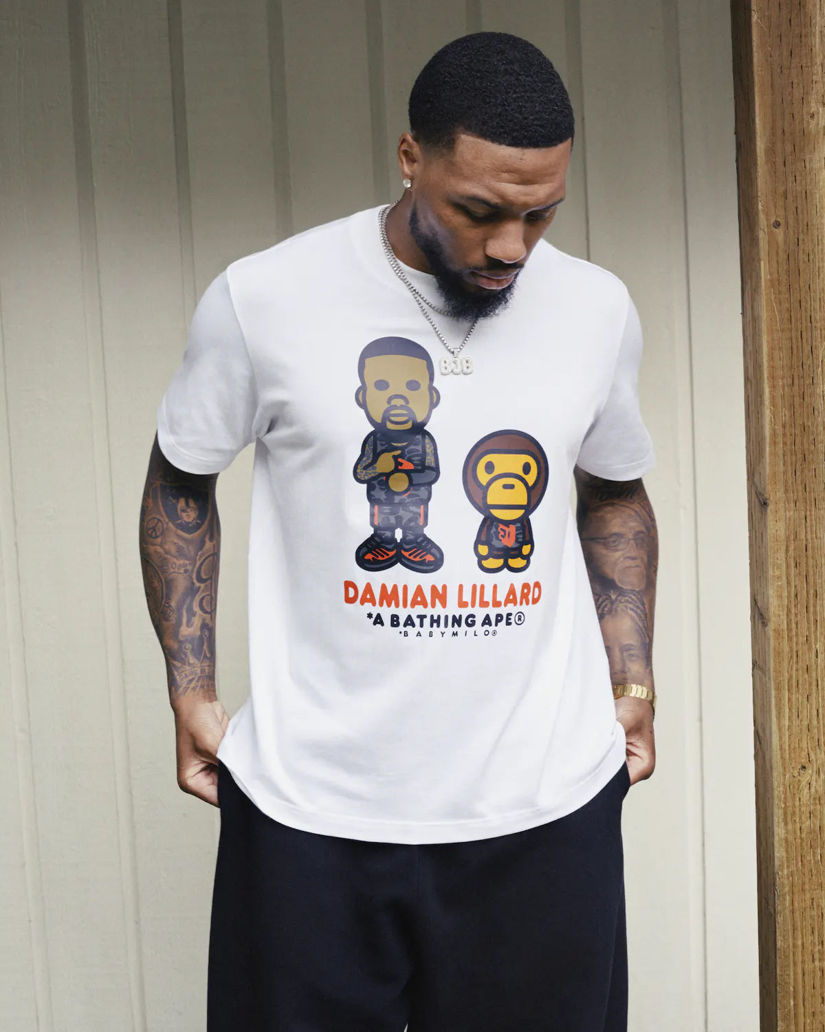 A BATHING APE BAPE x adidas DAME BAPE BABY MILO TEE – happyjagabee