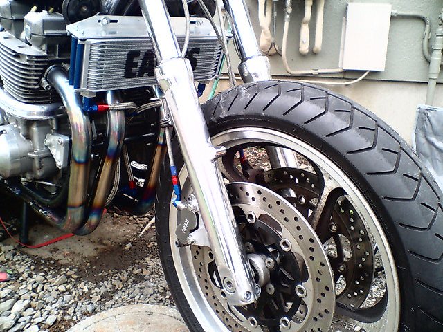 フロントフォーク バフ ｜HCZ.JP ゼファー1100 カスタム カワサキ ZEPHYR