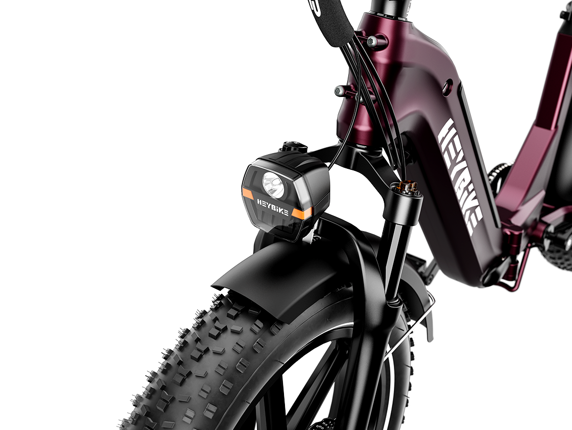 Ranger S Folding Electric Bike | Step-thru Ebike | Heybike