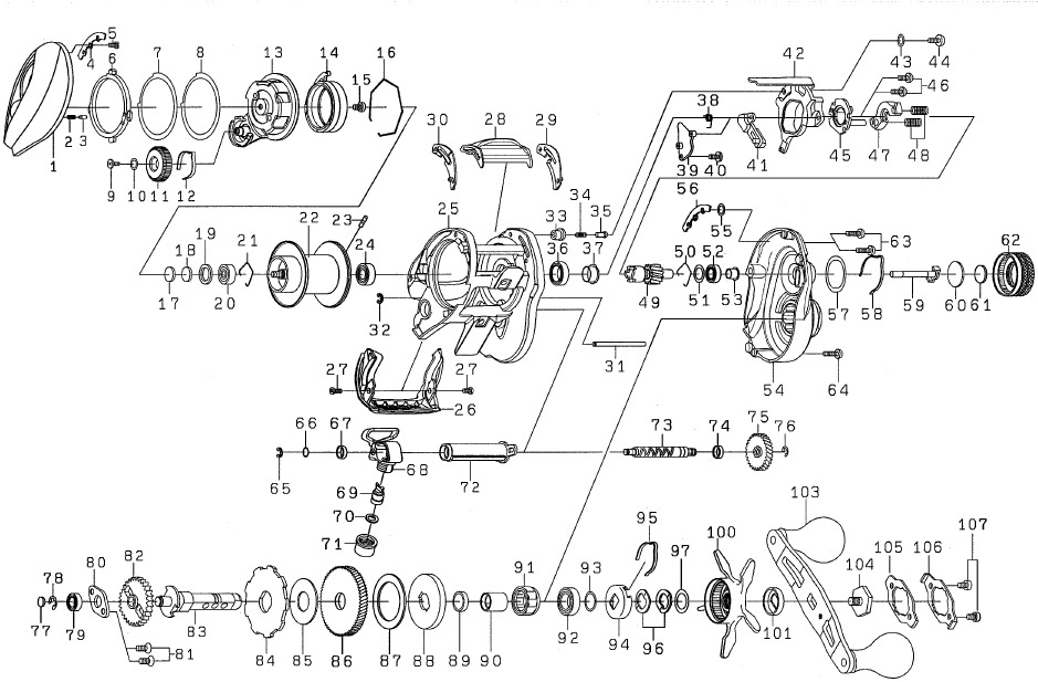 ダイワ純正】18 ZILLION TW HD用 純正スペアスプール (18 ジリオンTW