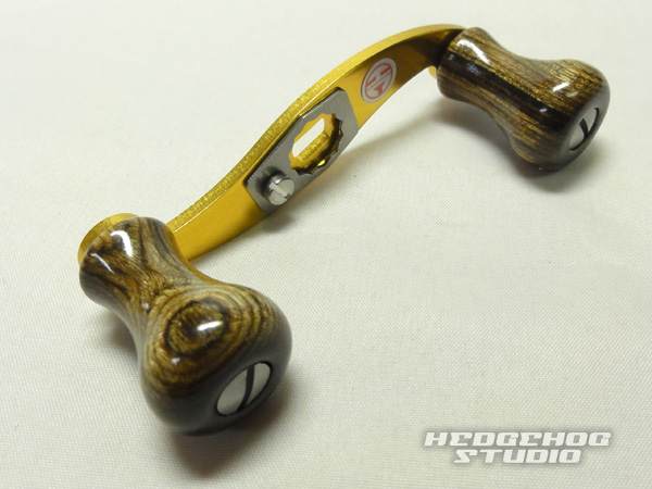 ハネダクラフト チタンパワーハンドルS字セット 左巻き用 ハネダ