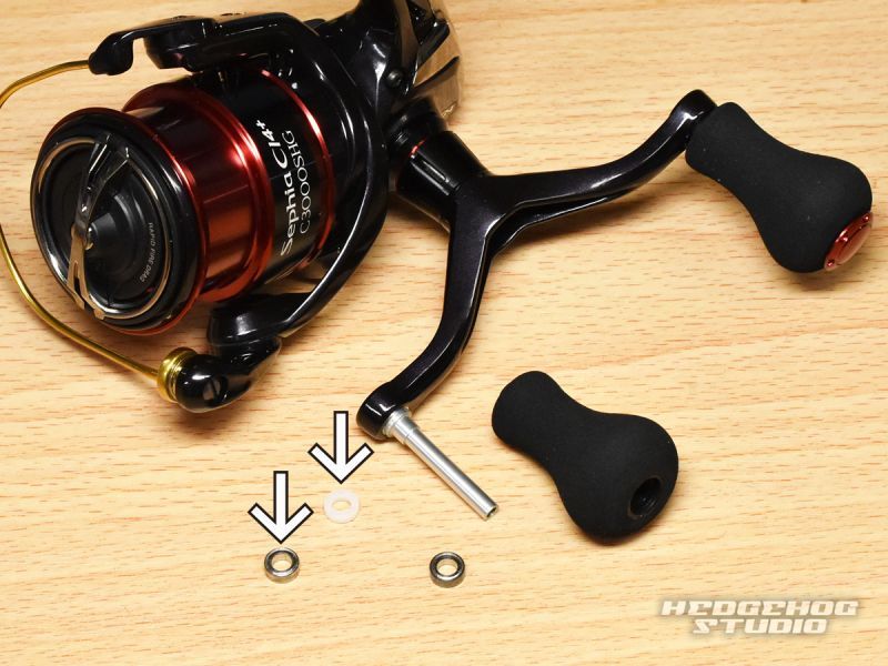 17セフィアCI4+ C3000SDH,C3000SDHHG用 ハンドルノブ2BB仕様