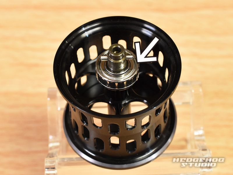 アブ レボ LTX BF8のベアリング交換方法 - リールチューニング