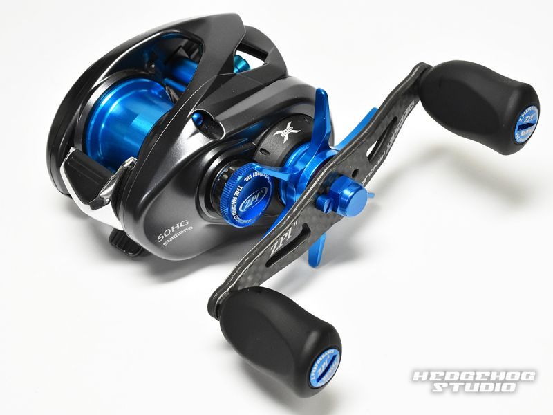 廃盤ZPI SSRC カラーグラフィックカーボンハンドル ダイワ用 85ミリ