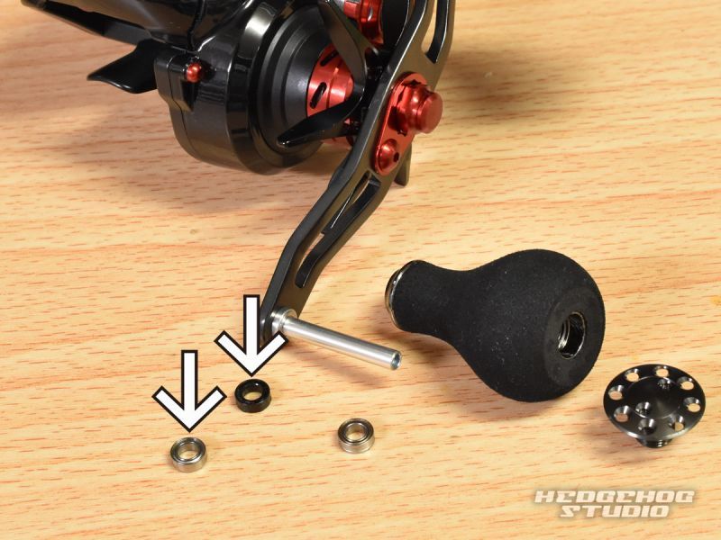 ダイワ】ジリオンHD用 ハンドルノブベアリング（+2BB）