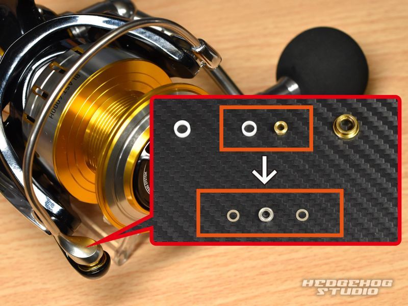 16ブラスト3500,3500H,4000,4000H用 MAX10BB フルベアリング