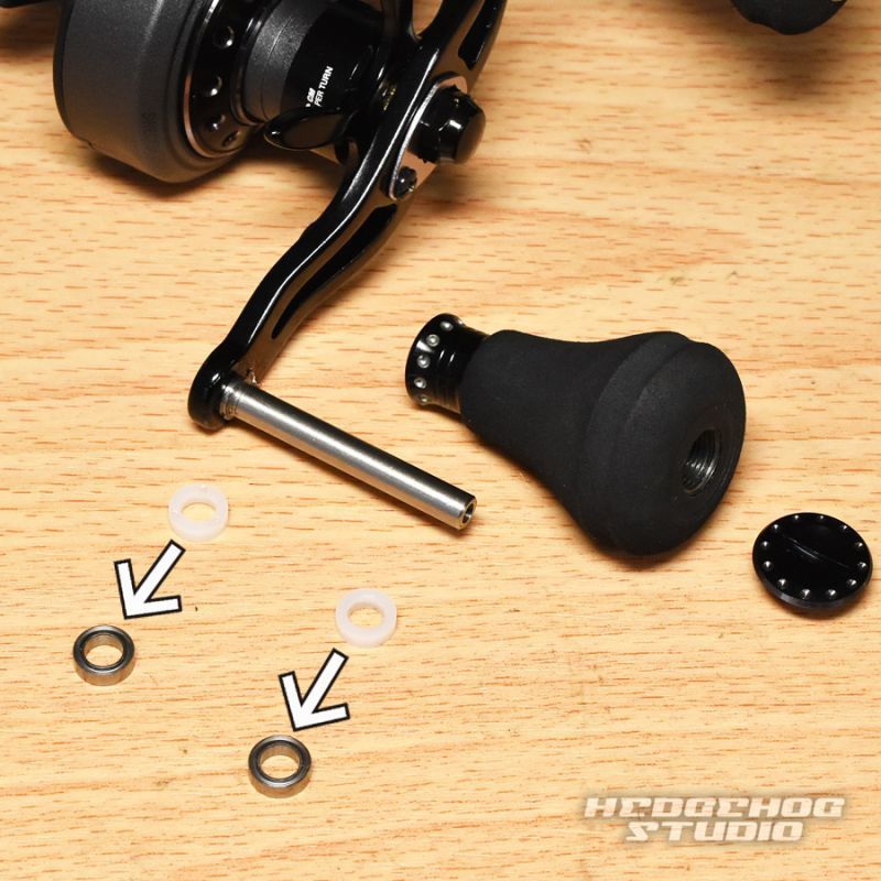 アブ】 20レボ ビーストX用 ハンドルノブベアリングキット（+4BB