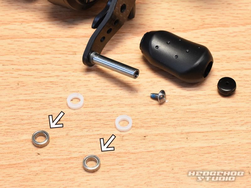 アブ】レボ(Revo) ブラック9(ナイン)用 ハンドルノブベアリングキット