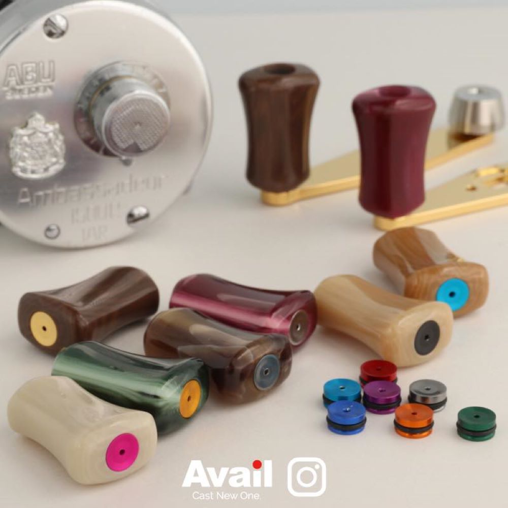 Avail/アベイル】シングルピュアハンドルS アブ・イスズ・ダイワ用【HD