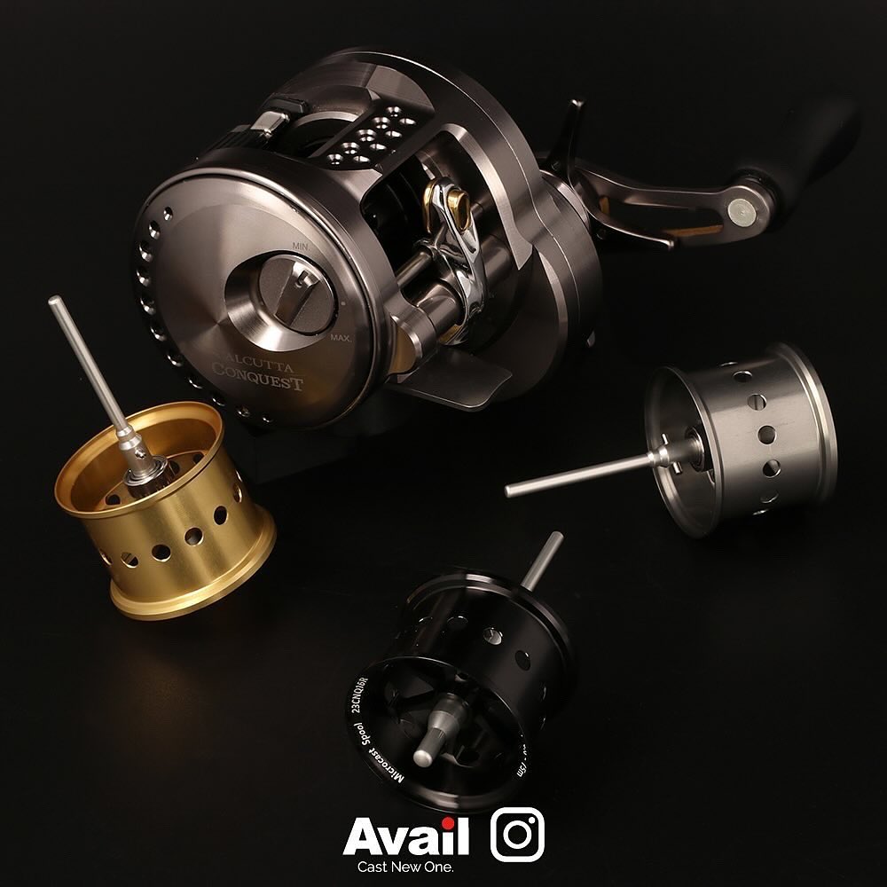 availシマノ 23カルカッタコンクエストBFSスプールマグネットセット